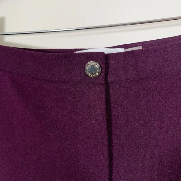 🌟✨2 for $20 ✨🌟 Calvin Klein Purple Zip Pocket Trouser - Picture 6 of 13